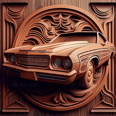 3D мадэль Ford Torino (STL)